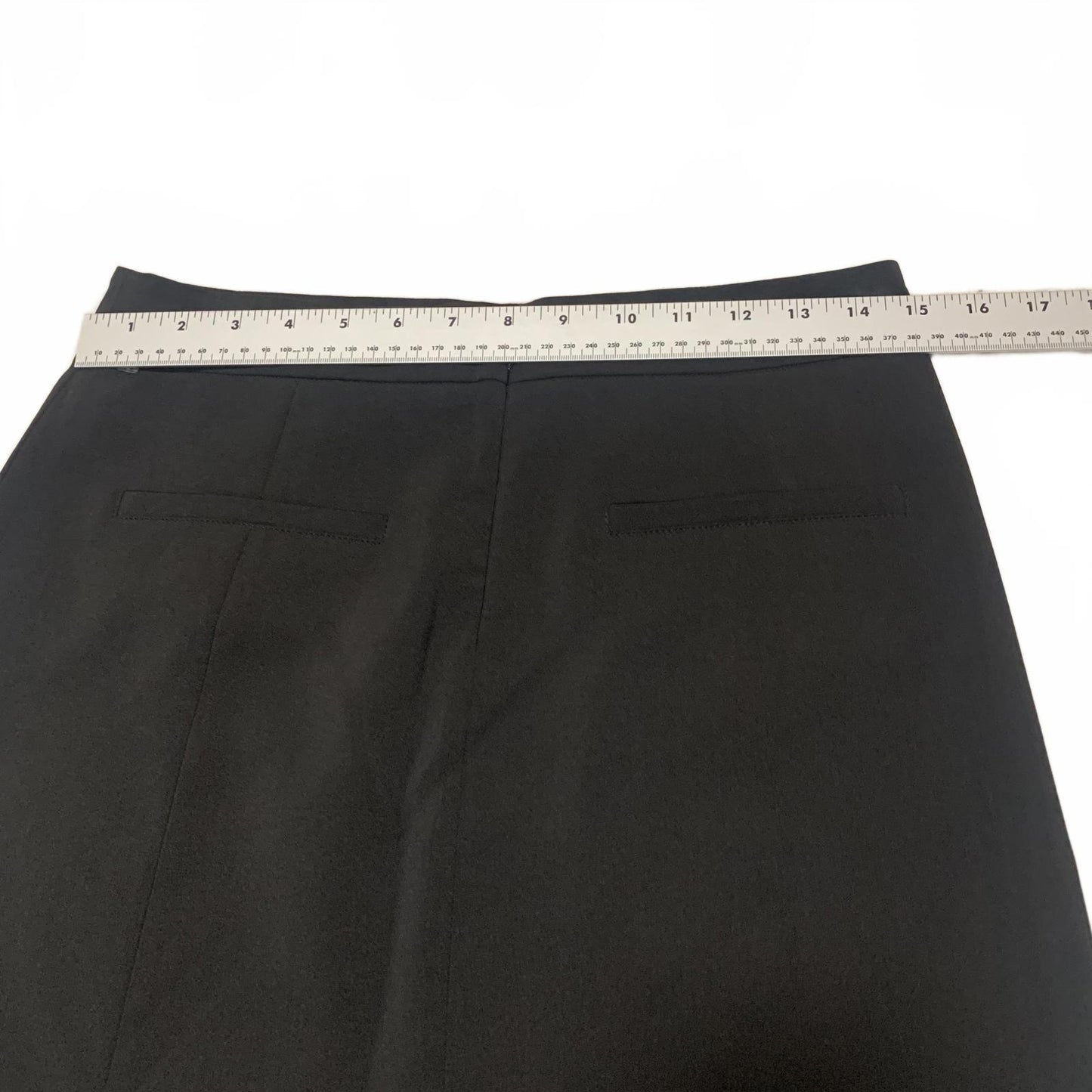 On & On Womens Size 2 Black A-Line Mini Skirt