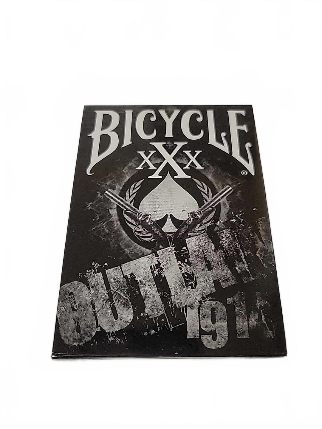 Bicycle Outlaw Playing Cards XXX - Limited Edition Black