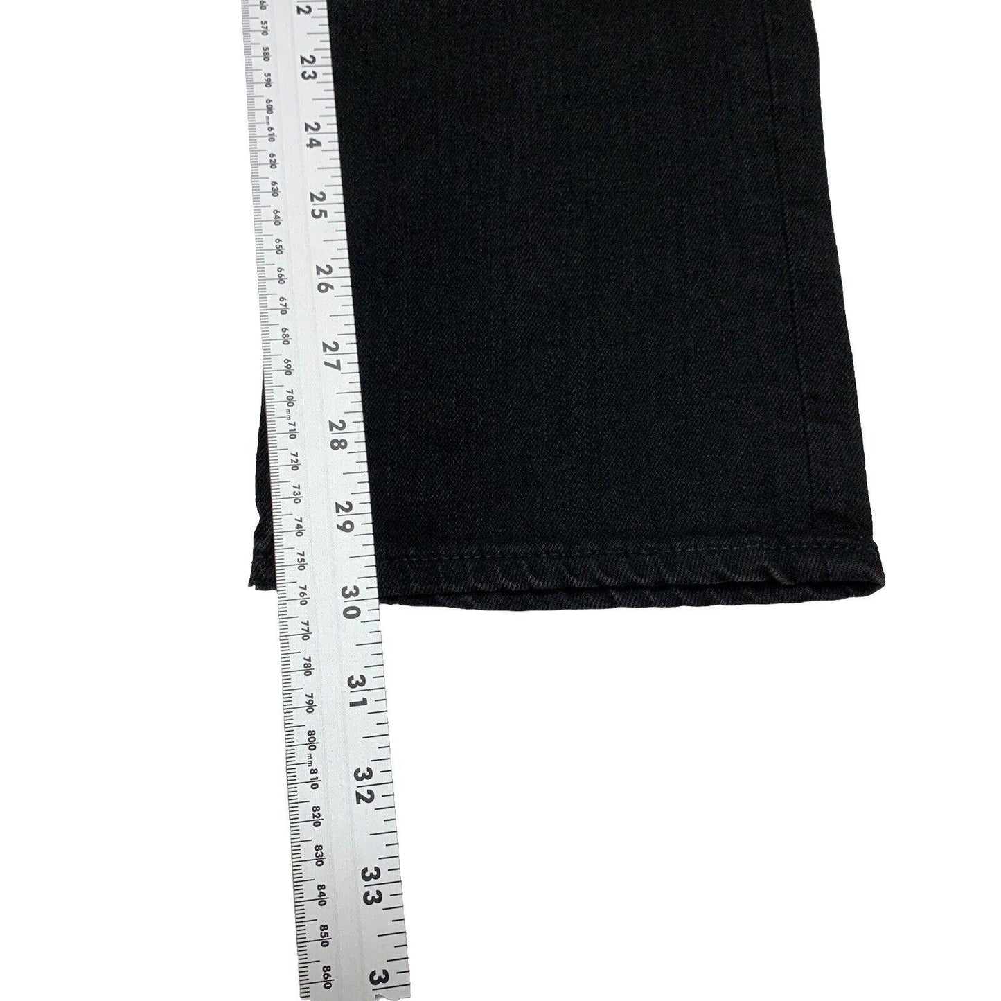 UNIQLO Girls Size 5 Black Jeans Slim Fit Straight Legs from Japan