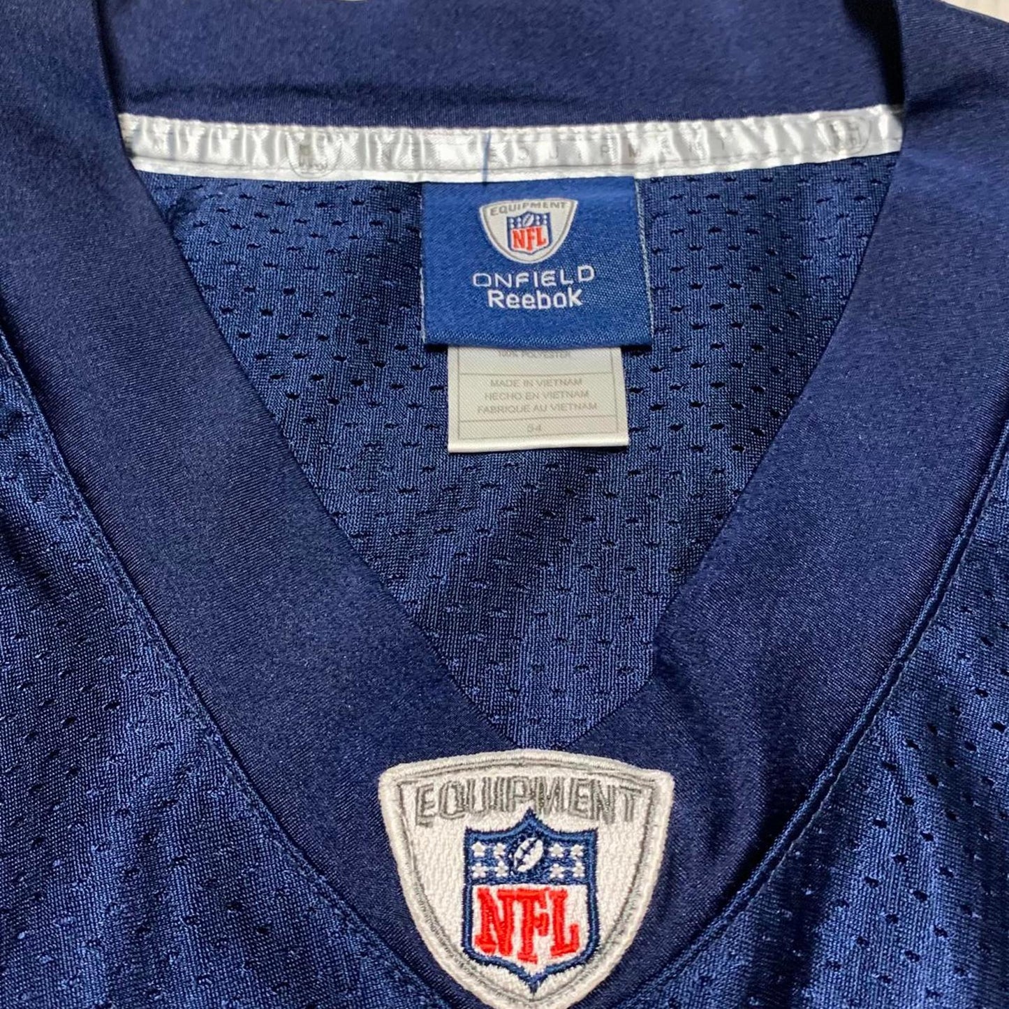 Reebok NFL Chicago Bears Mens Sz 54 Blue Mike #89 Ditka Game Jersey