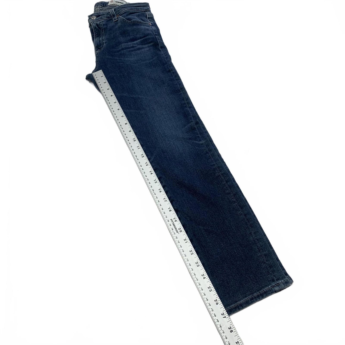 AG-ED Denim Women's Size 27 Blue Cigarette Leg Prima Ankle Jeans 26 x 27.5