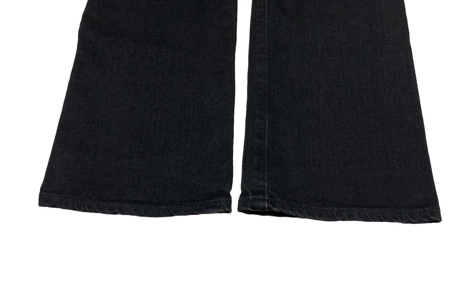 UNIQLO Girls Size 5 Black Jeans Slim Fit Straight Legs from Japan