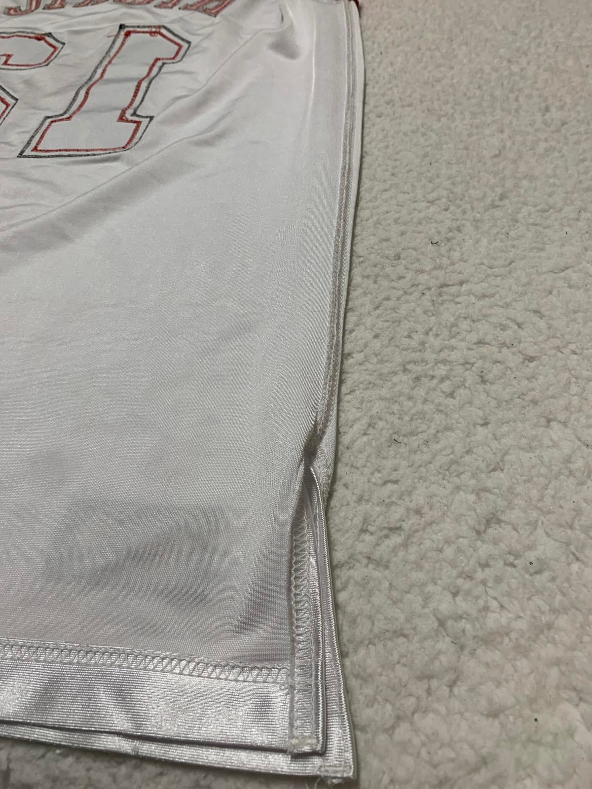 Chicago Bulls #12 Kirk Hinrich Basketball Jersey White Red No tags