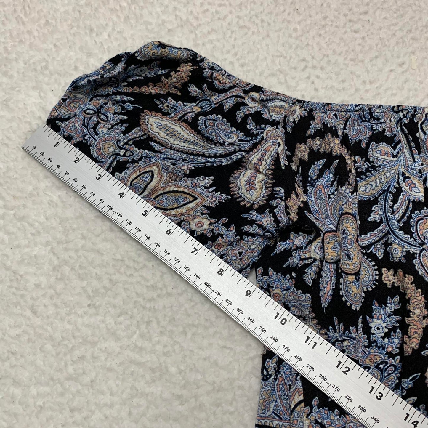 Aqua Womens Sz M Floral Print Maxi Dress Short Sleeve Rayon