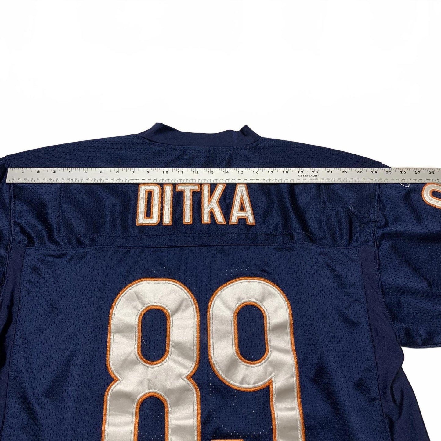 Reebok NFL Chicago Bears Mens Sz 54 Blue Mike #89 Ditka Game Jersey
