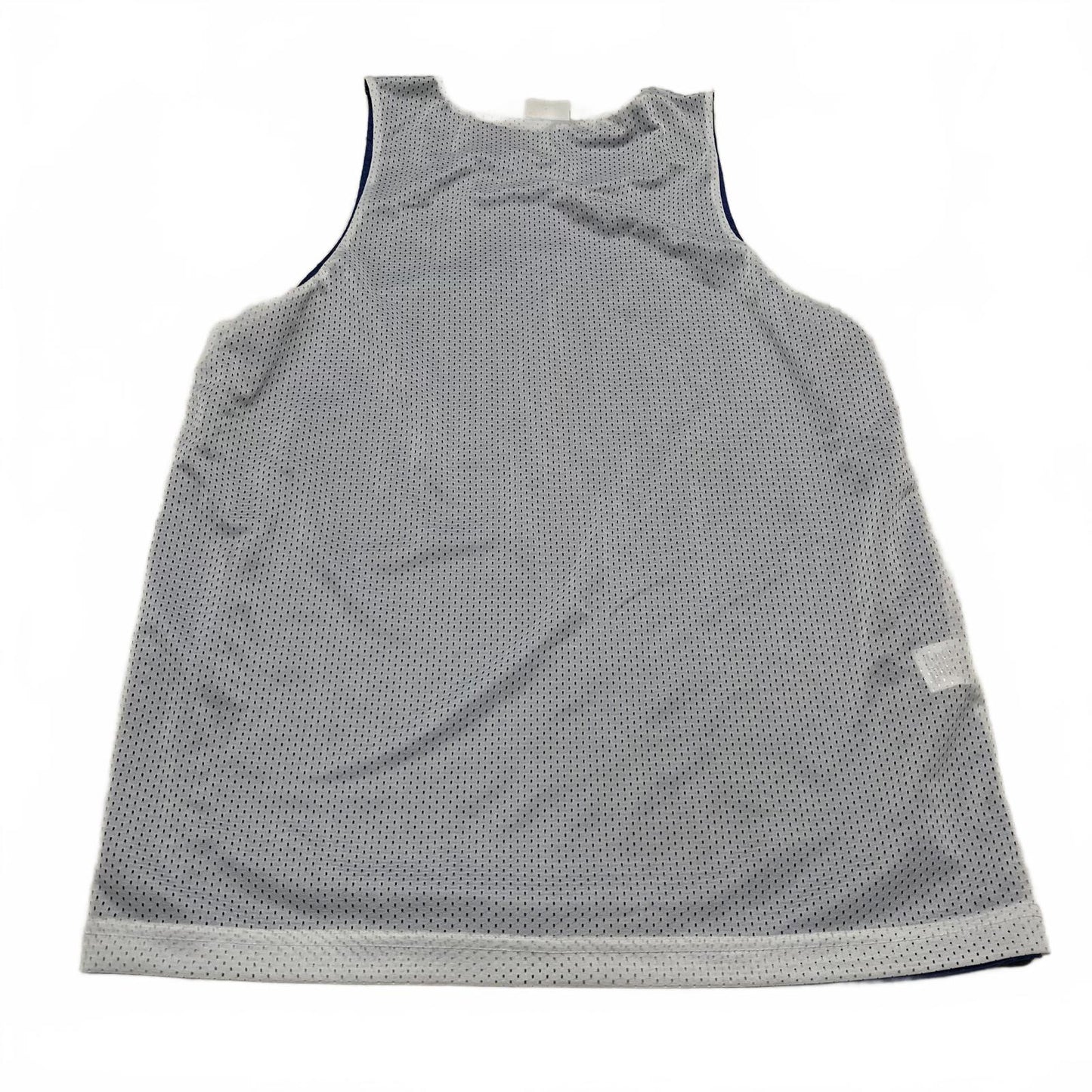 Sport-Tek Unisex Sz L Blue White Bronxville Hoops Basketball Jersey Reversible
