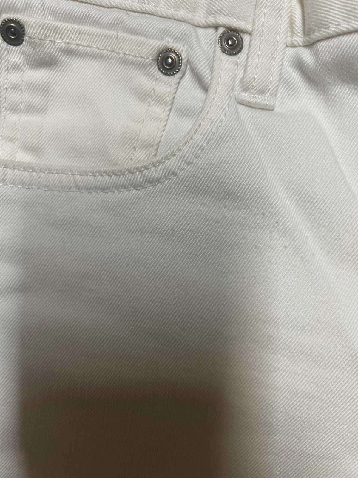 23KU Premium Denim by Onward Kashiyama Women's White Japanese Jeans 27x24.5