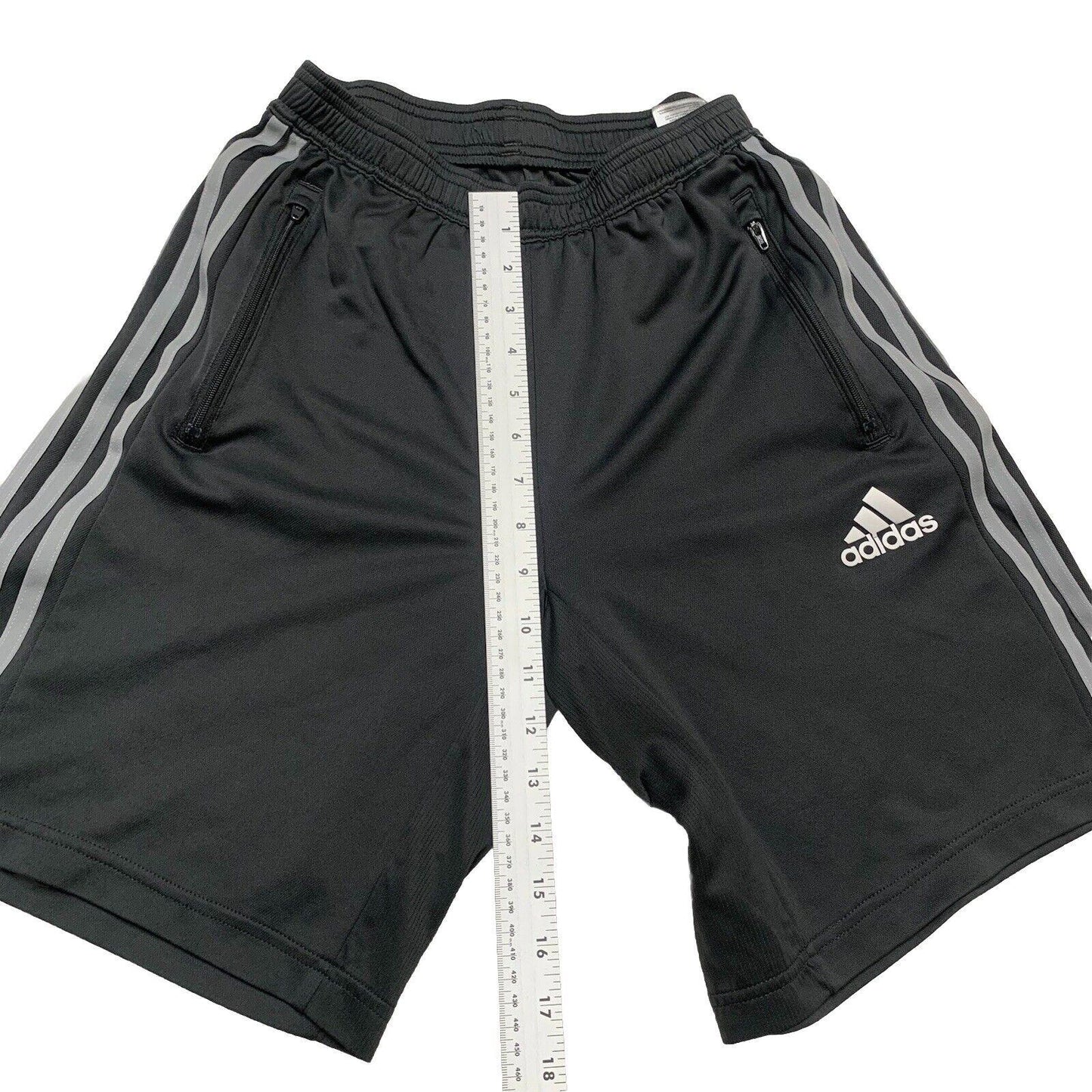 Adidas Primeblue Shorts Size S Gray Designed 2 Move 3-Stripes