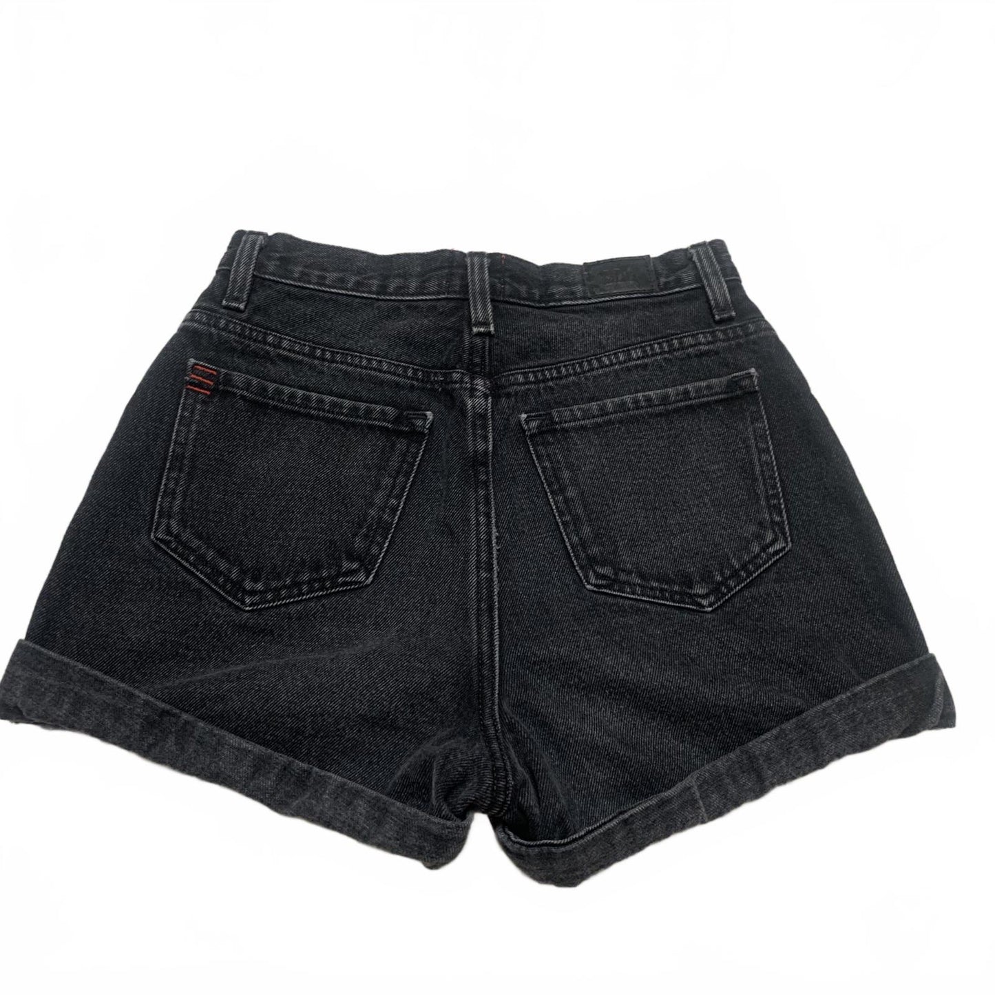 BDG Womens Size 25 Black Mom High-Rise Denim Shorts