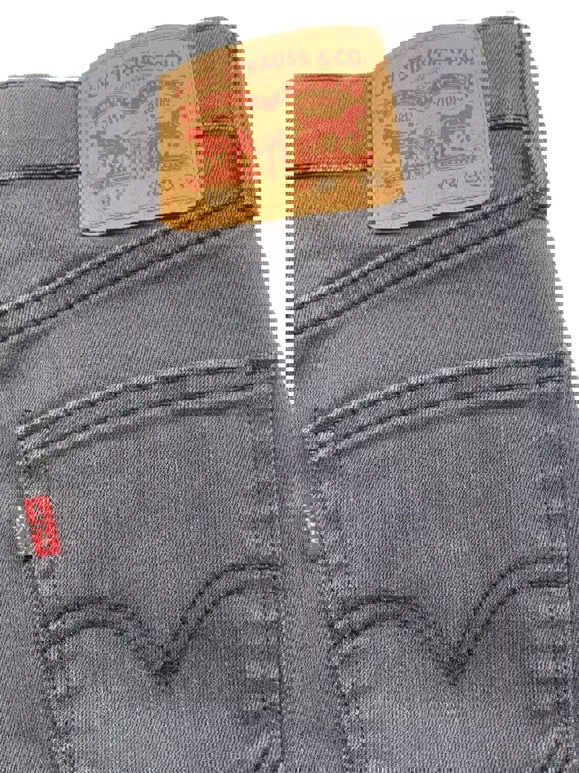 Levi Strauss 511 Men's Size 29x32 Gray 5 Straight Leg Jeans