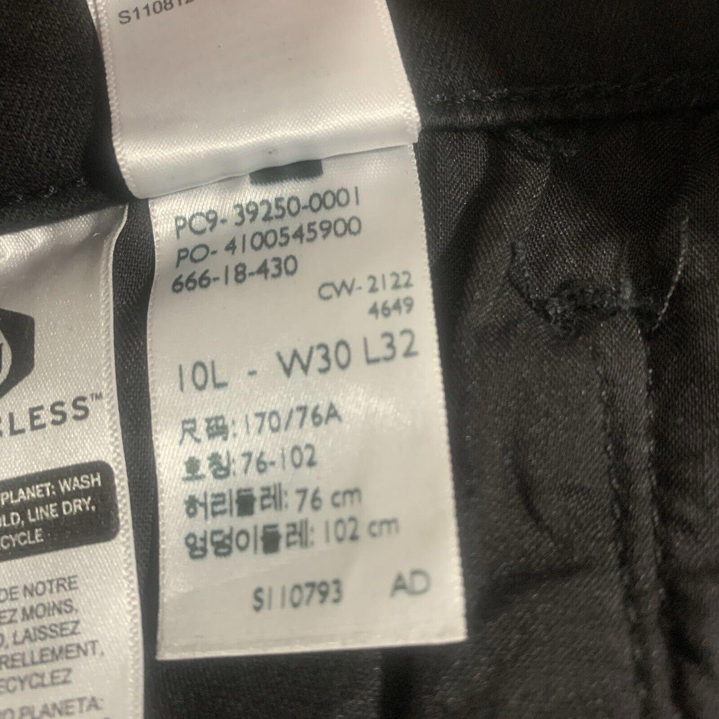 Levi Strauss Jeans Woman's 10L Black W30x32L Classic