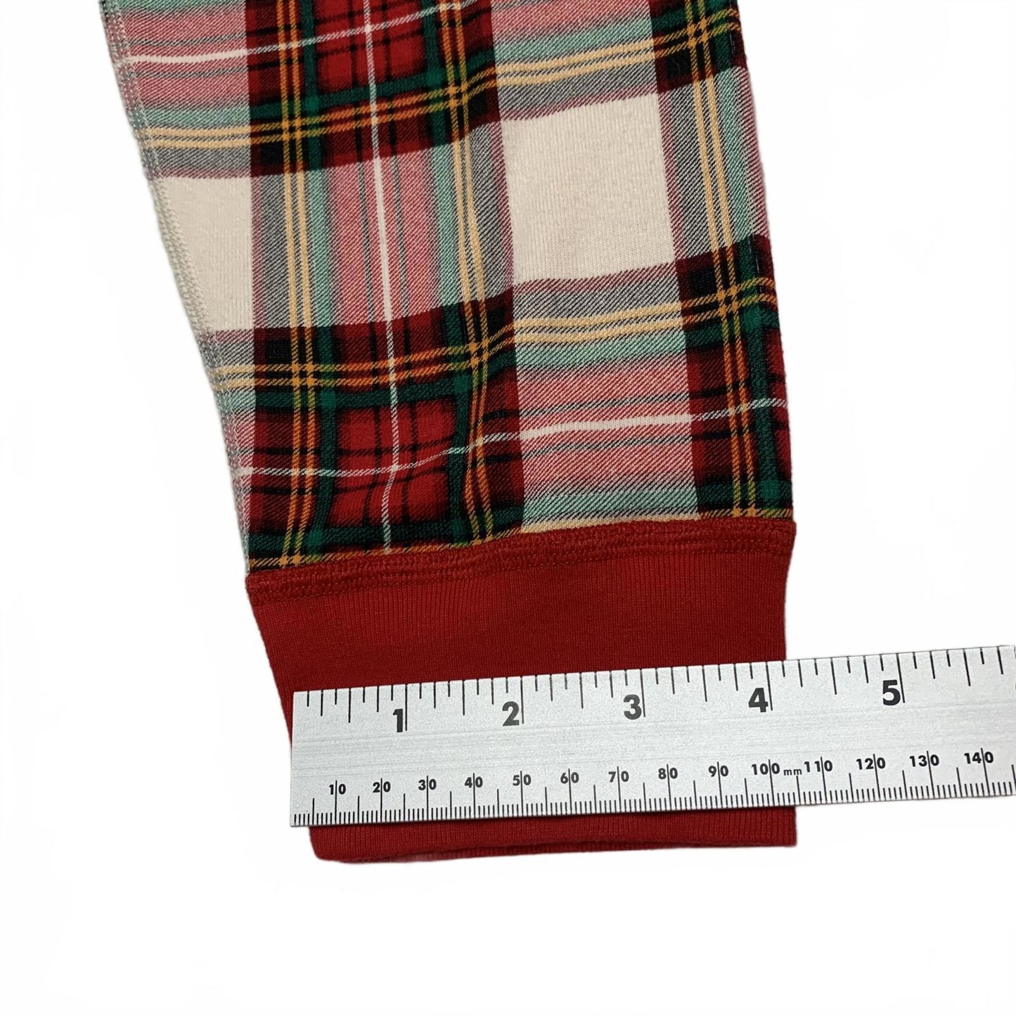 VTG Hanna Andersson Womens Size XXL Red Plaid Long Sleeve Shirt Organic Cotton