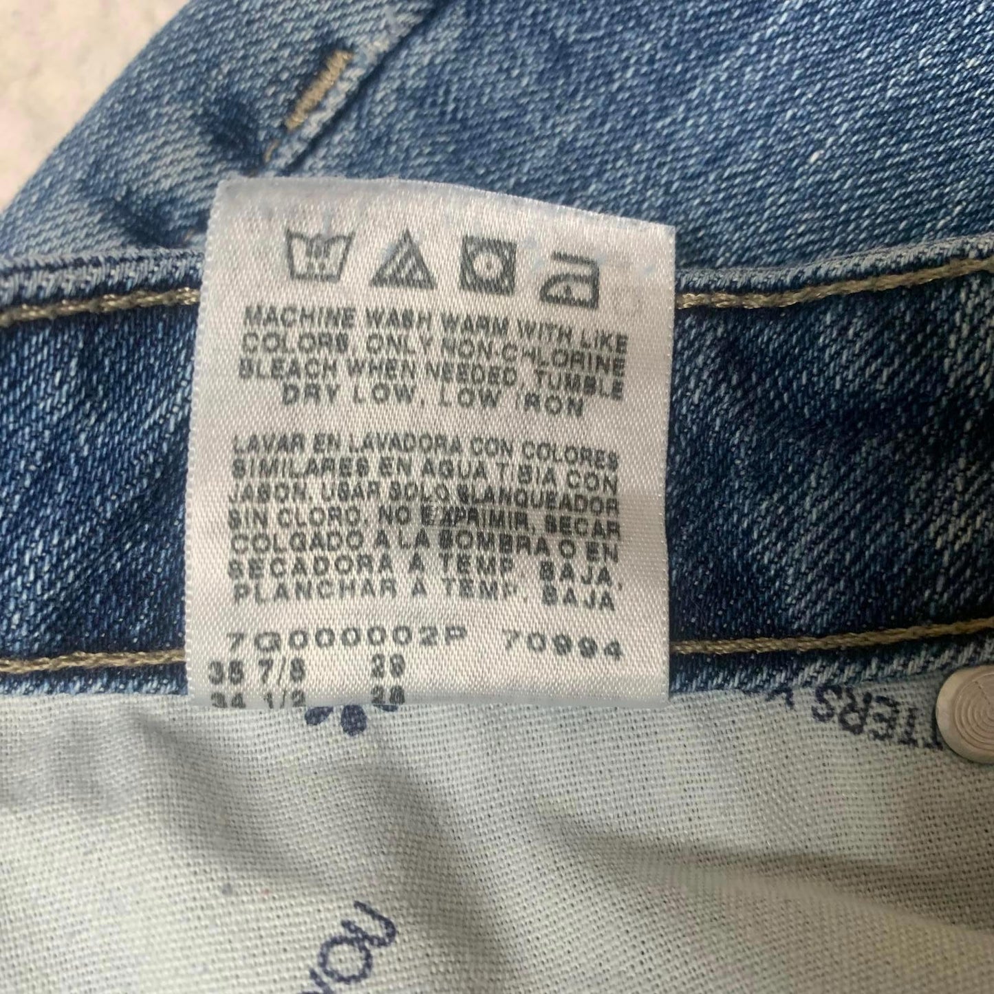 Lee Womens Size 14 Petite Blue Light Wash Natural Straight Leg Jeans