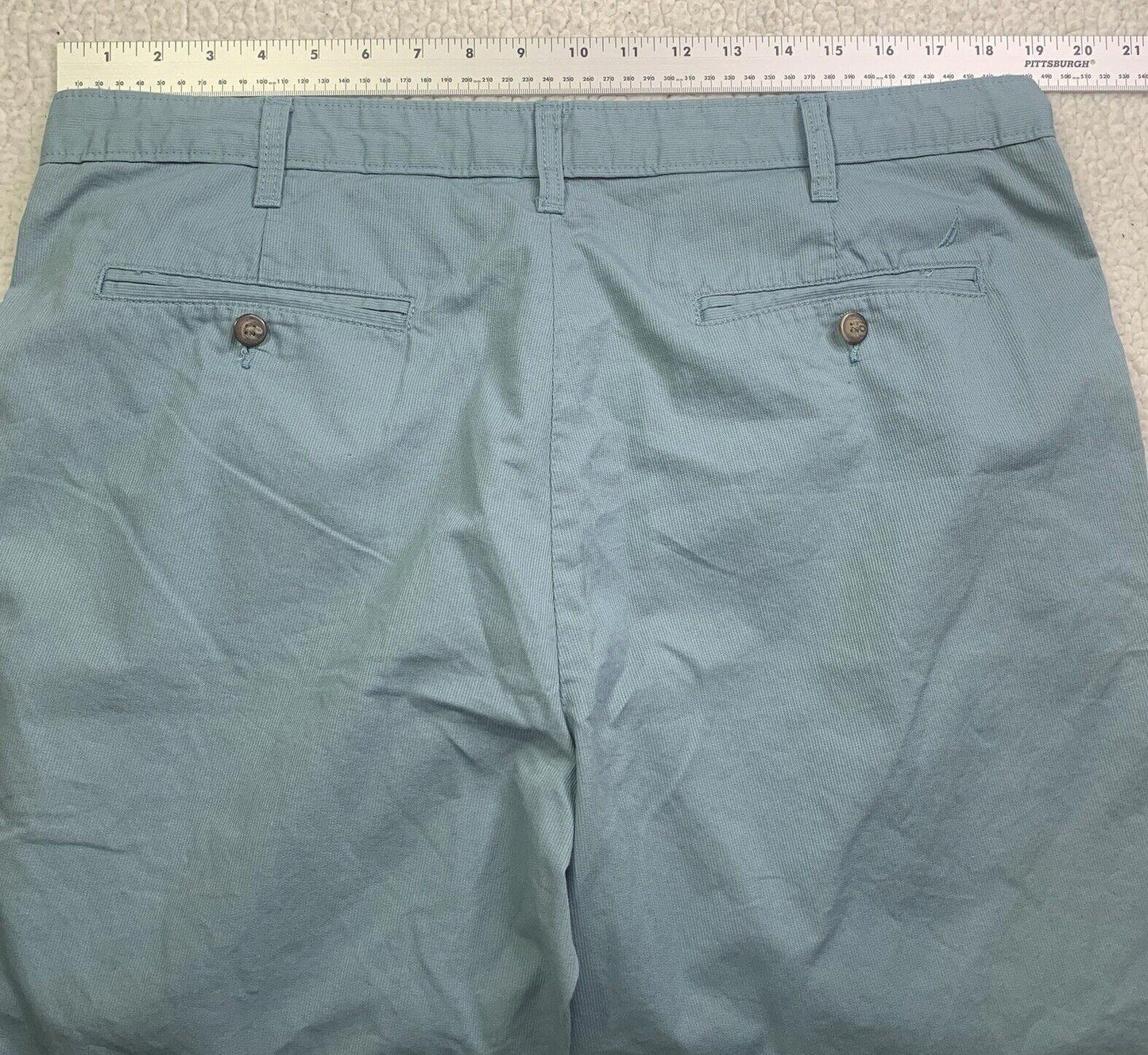 Nautica Pants Men’s Size 38W 32L Thin Corduroy Light Blue