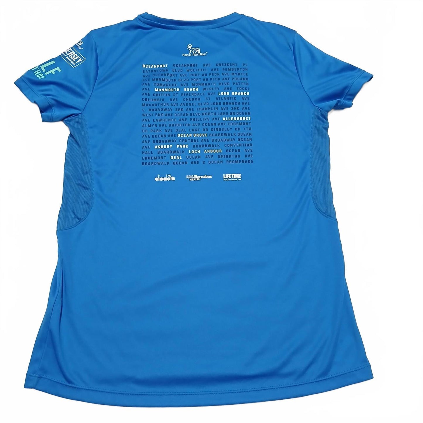 Diadora Men's Size M Unisex NJ Marathon T-Shirt Sport Performance Tee