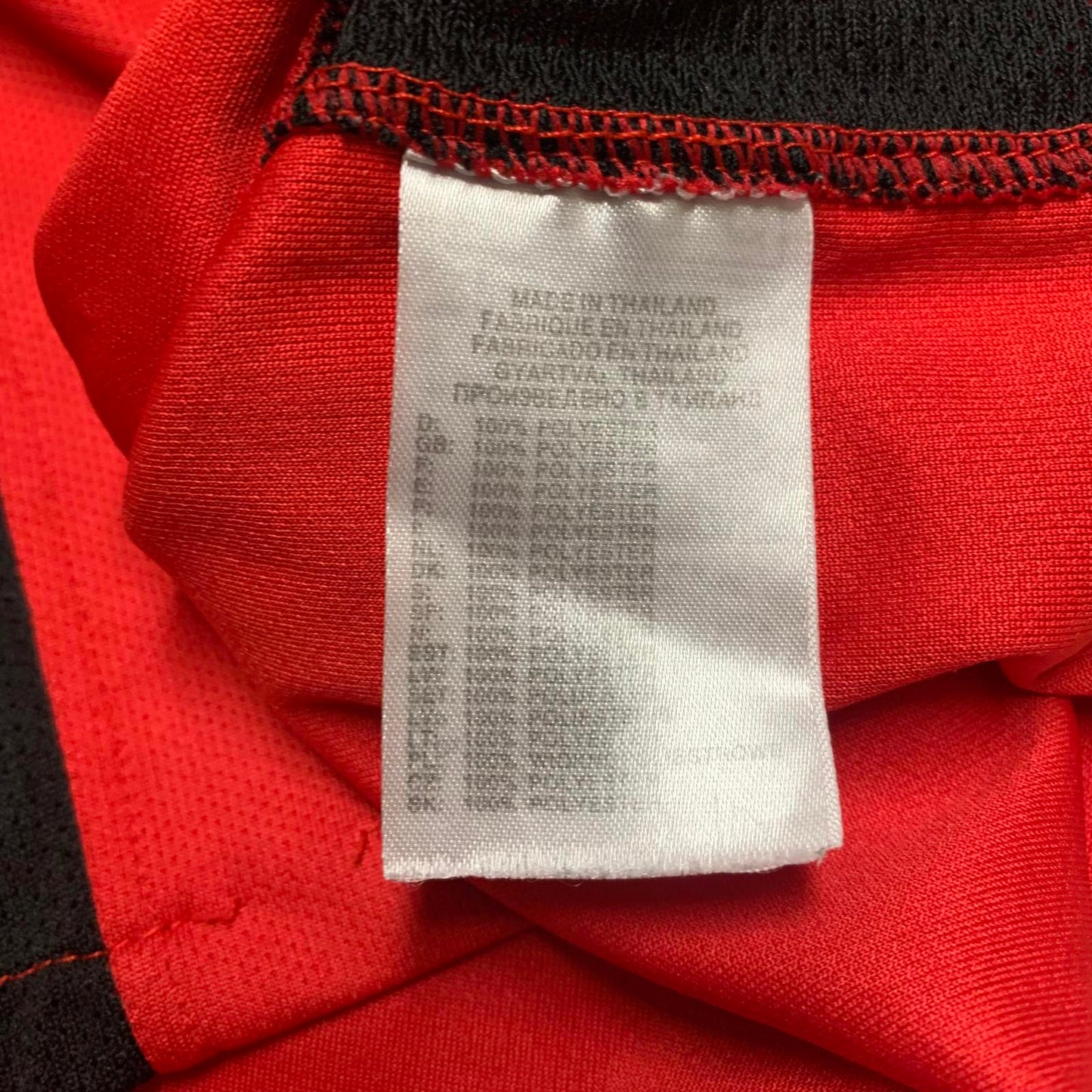 Nike USA Women's Soccer Jersey Size 26 Red Black Morgan #13 Dri-FIT Technology