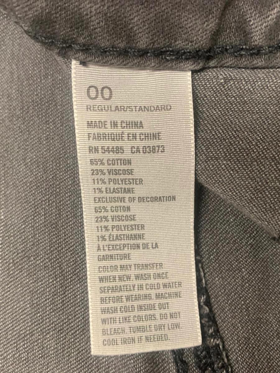American Eagle Outfitters Women's Jeans Sz 00 Off Black Skinny Stretch 22 x 28