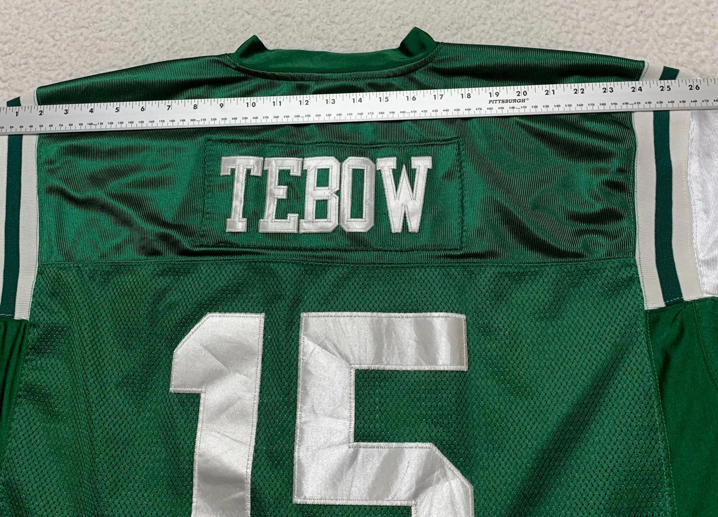 Vintage Y2K Reebok NFL New York Jets Tim Tebow #15 Jersey Sz 56 Green On Field