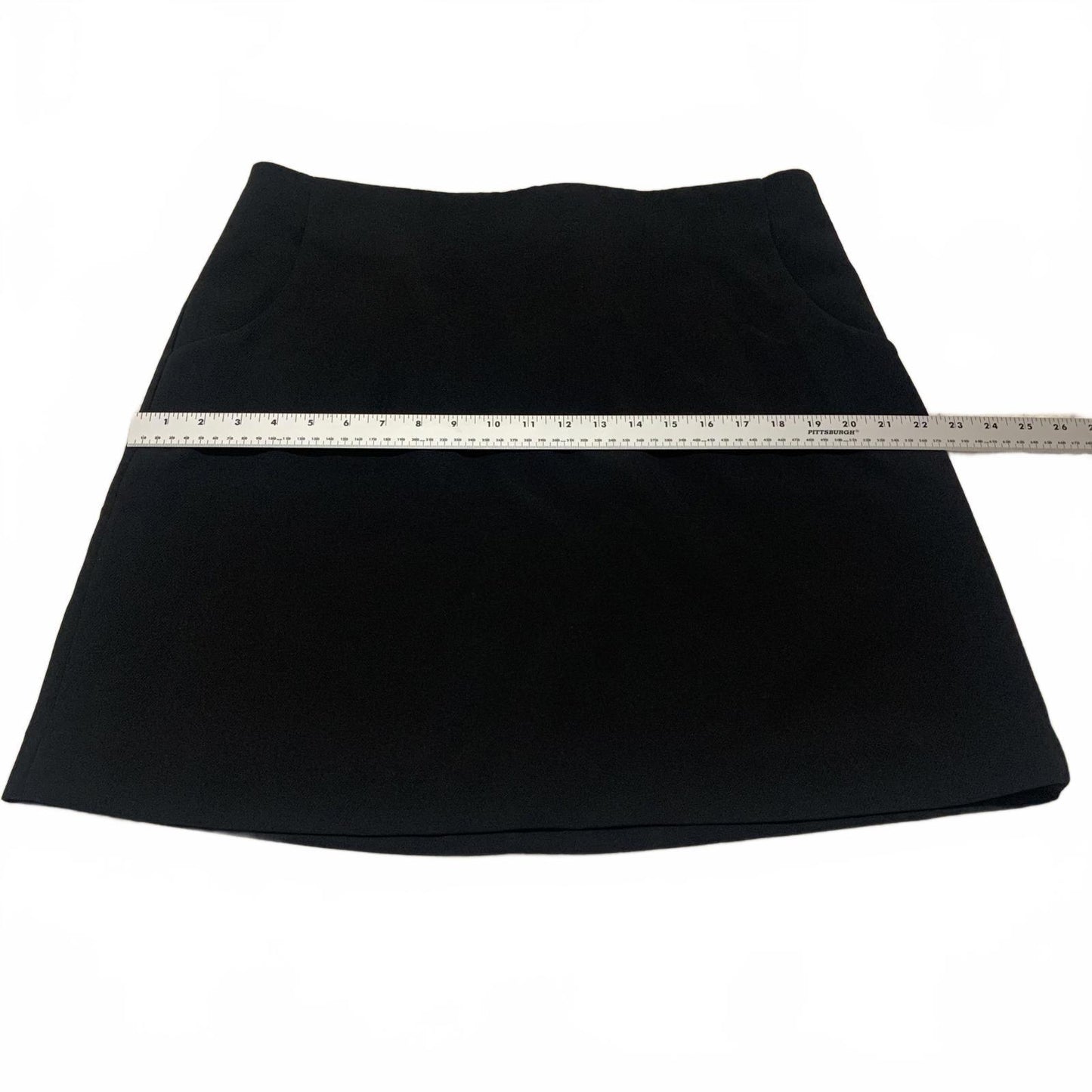 J.Crew Womens Size 16 Black A-Line Mini Skirt