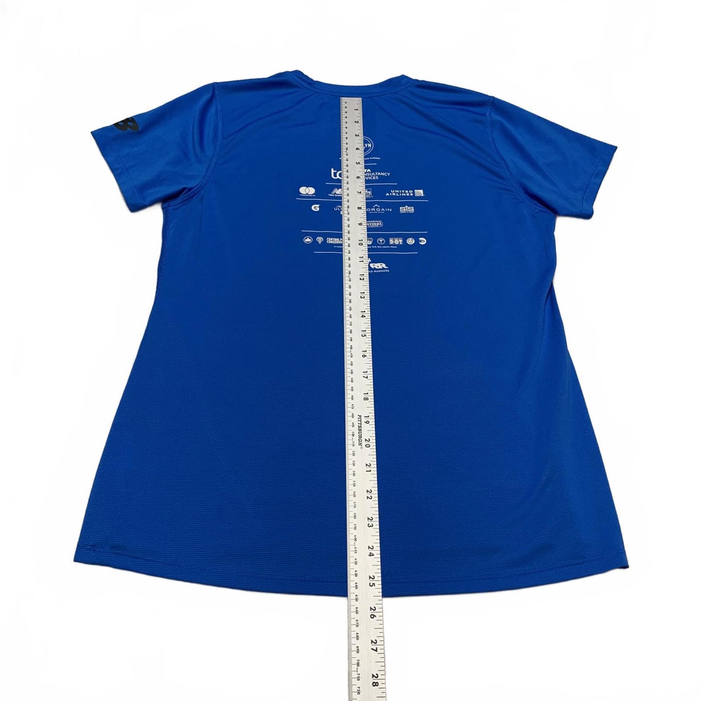 New Balance Women's Size M Royal Blue Brooklyn Half 2024 Running T-Shirt