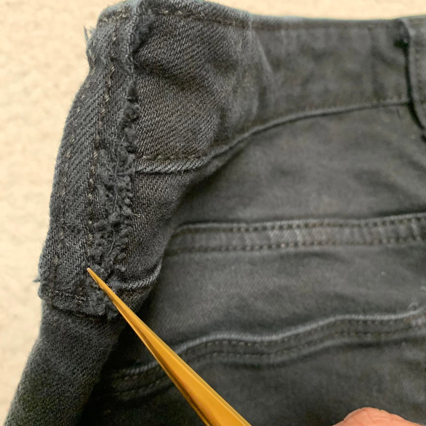 Universal Thread Goods Co Jeans Women's Size 2/26R Black Straight Leg 26 x 26.25