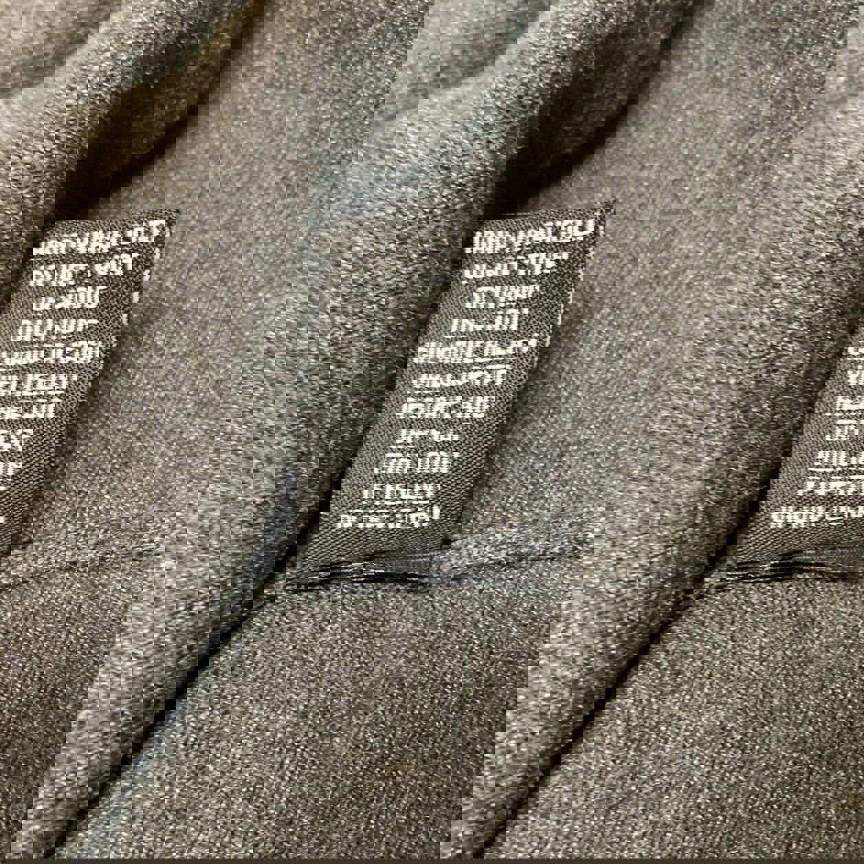 Premise Studio Women’s Small Gray Soft Knit Cascading Open Front Buckle Sweater