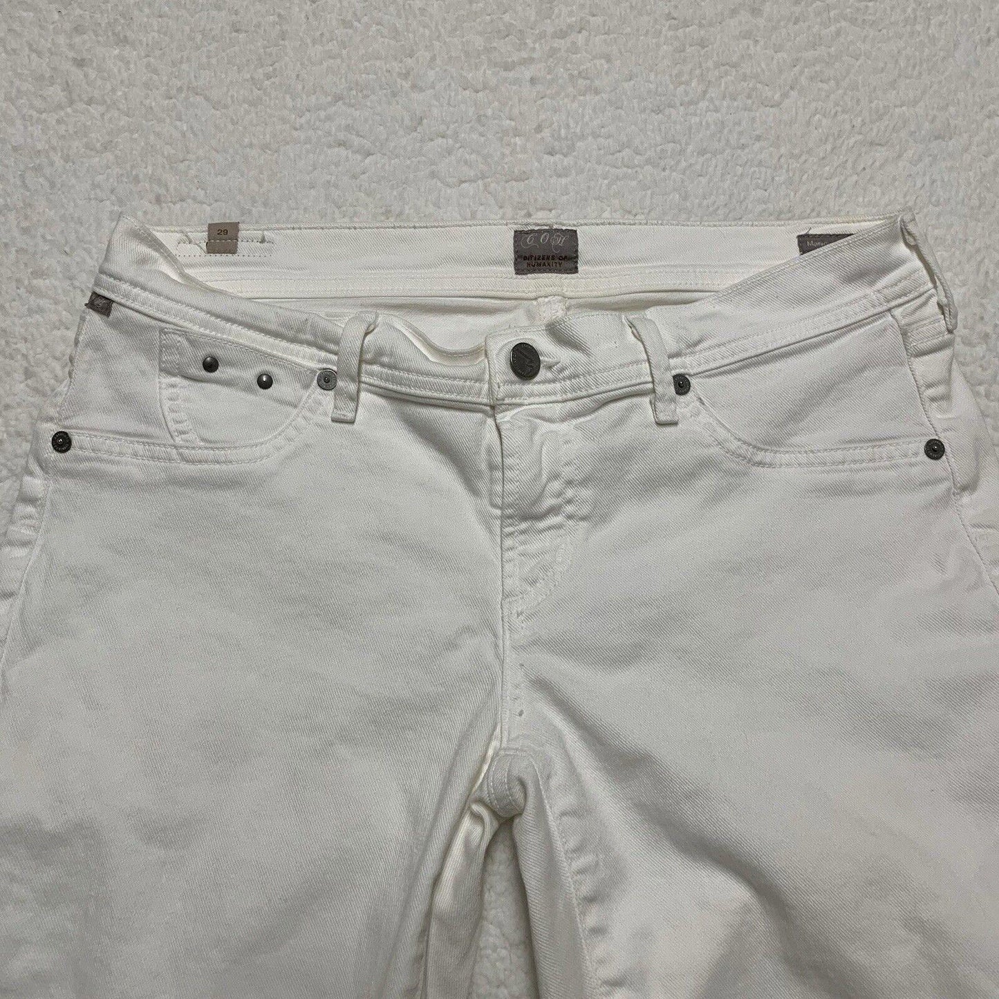 Citizens of Humanity Women’s Jeans Sz 29 White Bootcut