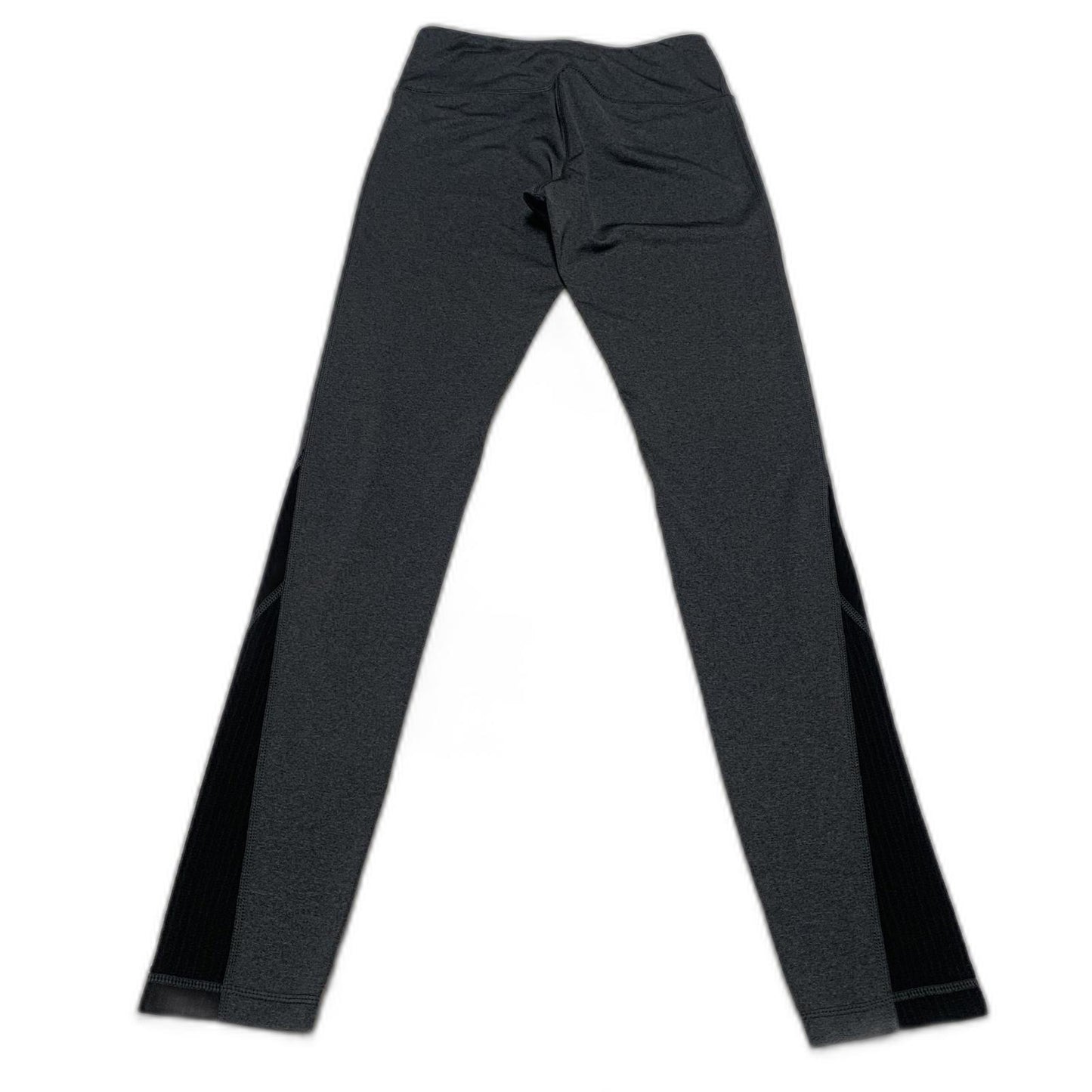Reebok Women's Size X-Small Gray Black Athletic Leggings