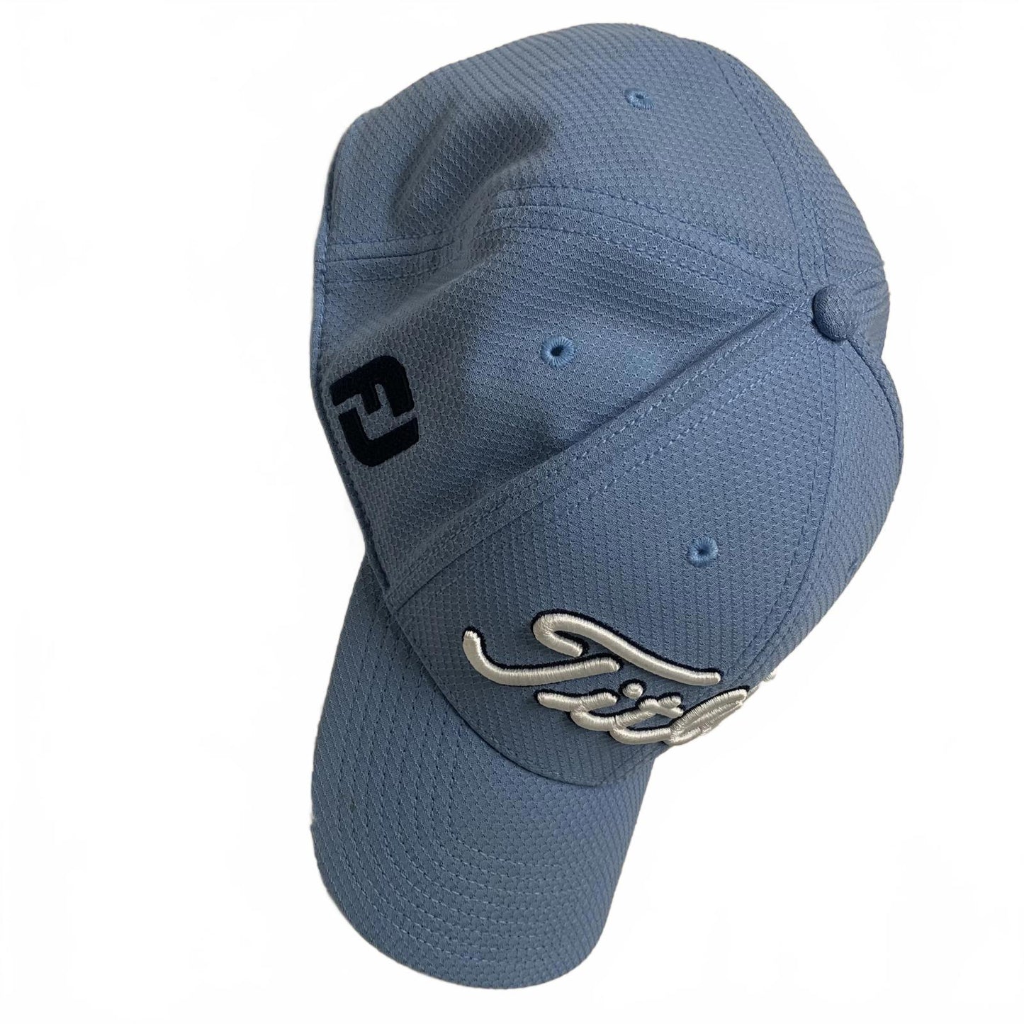 Titleist Performance Mens Light Blue Size L/XL Golf Hat A-Flex