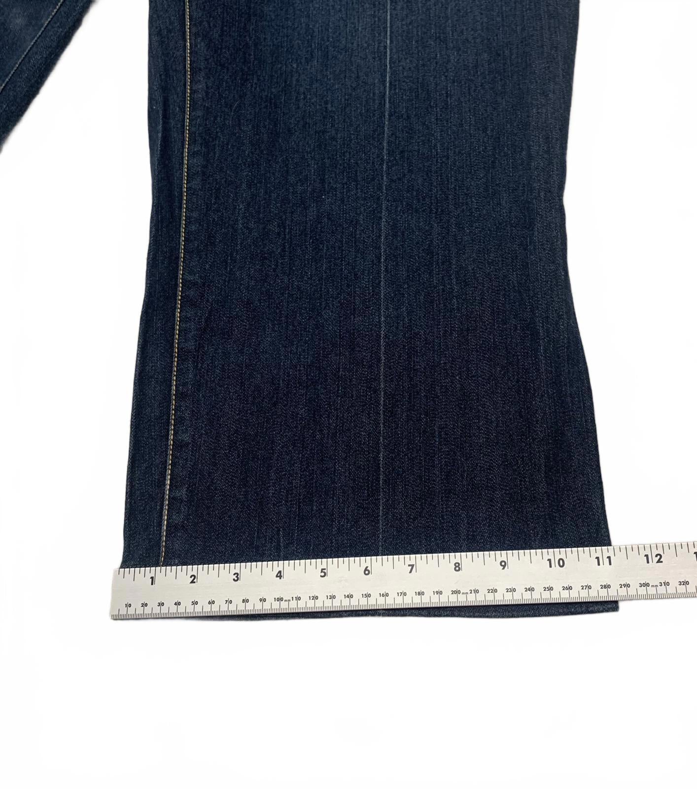 Sigrid Olsen Women's Sz 20 W Denim Jeans Wide-Leg 44 x 30
