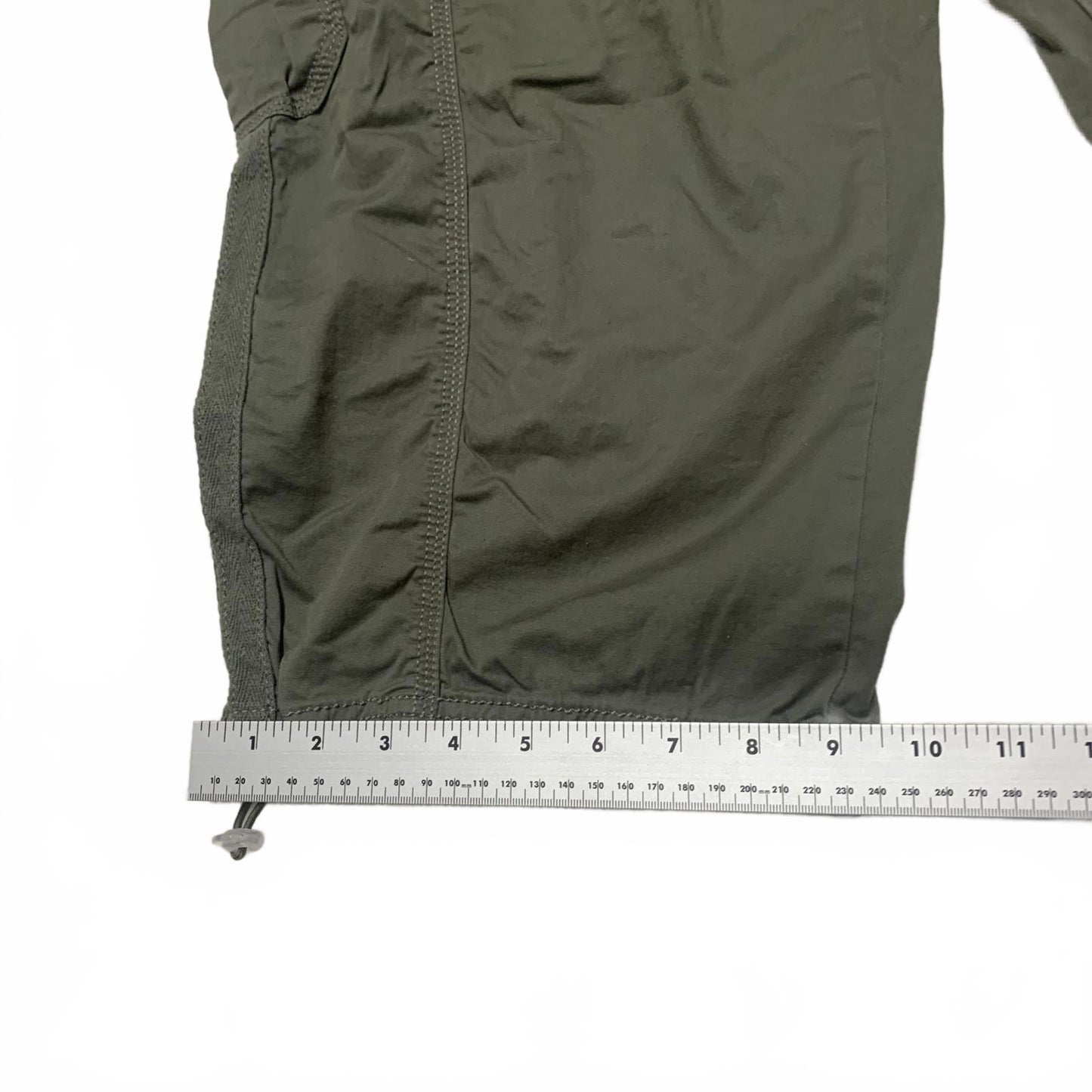 Style & Co. Women's Size 16 Olive Green Cargo Capris Pants W37 Stretch