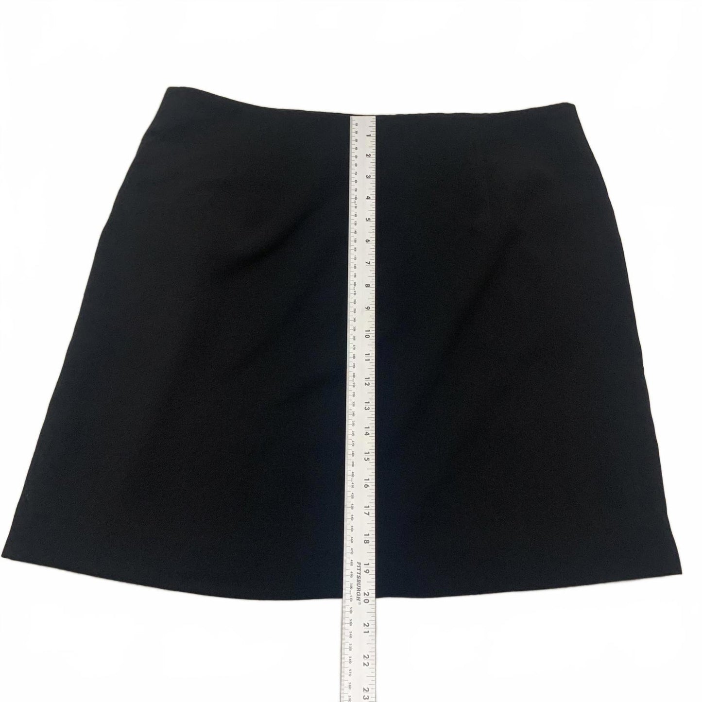 J.Crew Womens Size 16 Black A-Line Mini Skirt