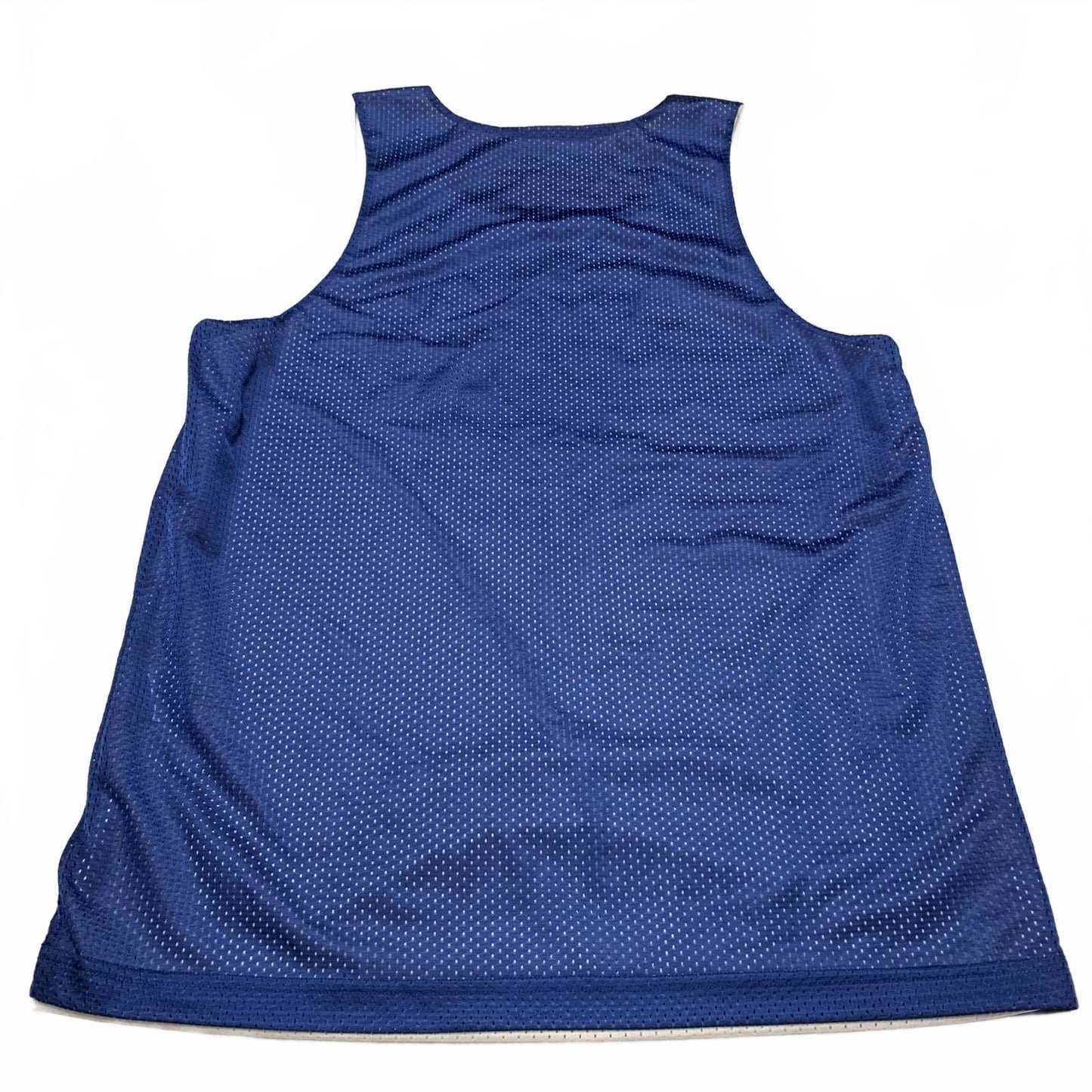 Sport-Tek Unisex Sz L Blue White Bronxville Hoops Basketball Jersey Reversible
