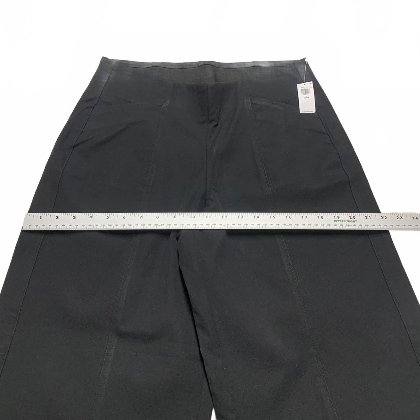 Old Navy Women's Petite L Black Pixie Wide Leg Comfort Waistband 31.5 x 27.5