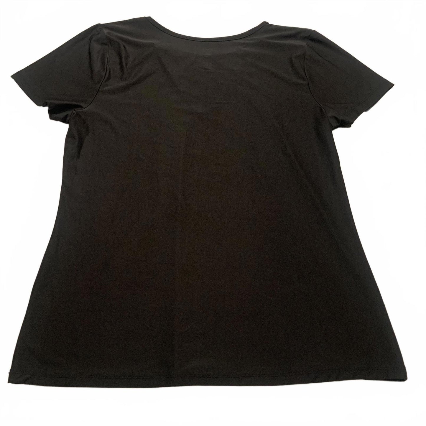 ABS Women's X-Large Black Short Sleeve Top
