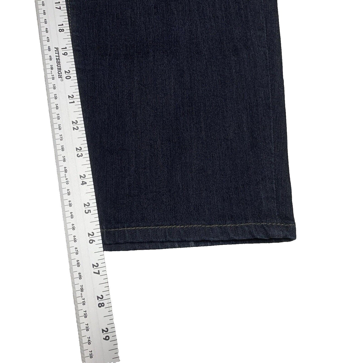 Avenue Denim Jeans Women's 22P Plus Dark Blue Stretch