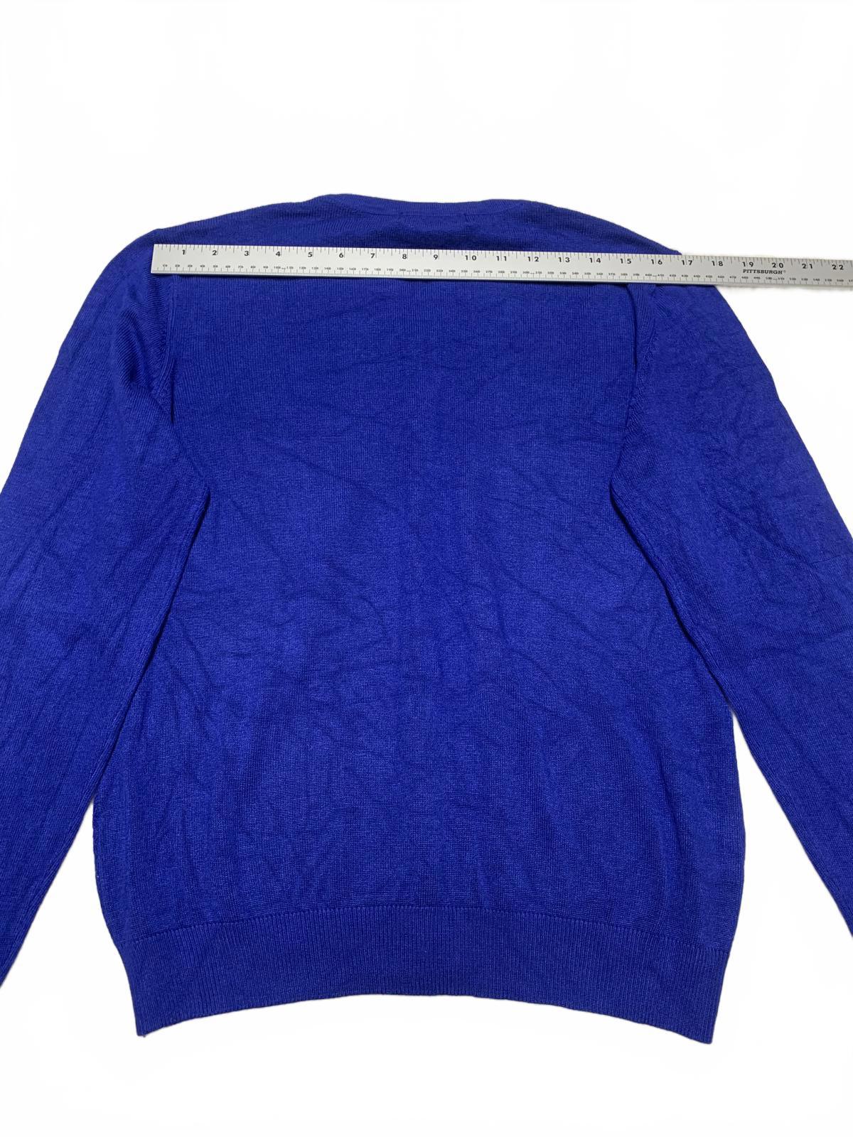 Allison + Zoe Women's Size XL Blue Cardigan