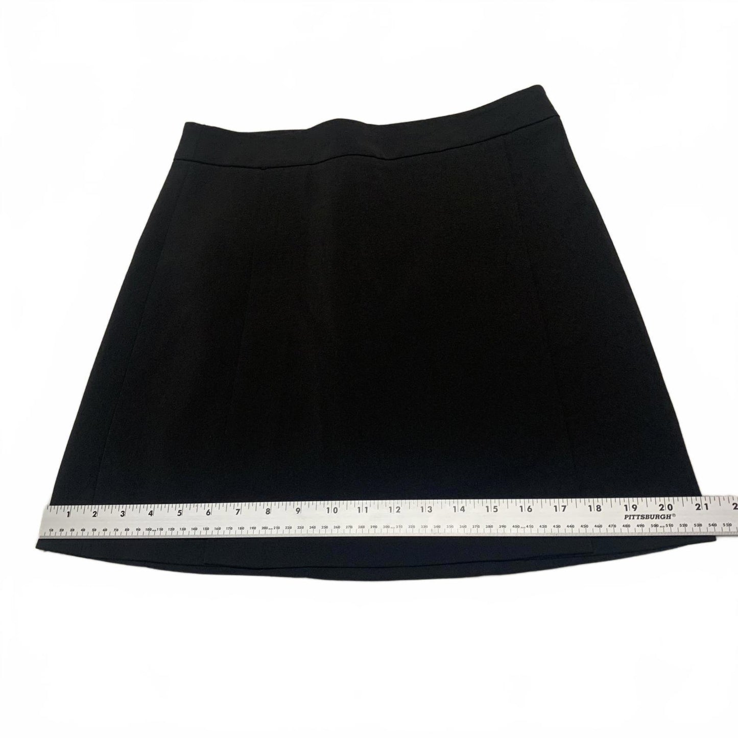 On & On Womens Size 2 Black A-Line Mini Skirt