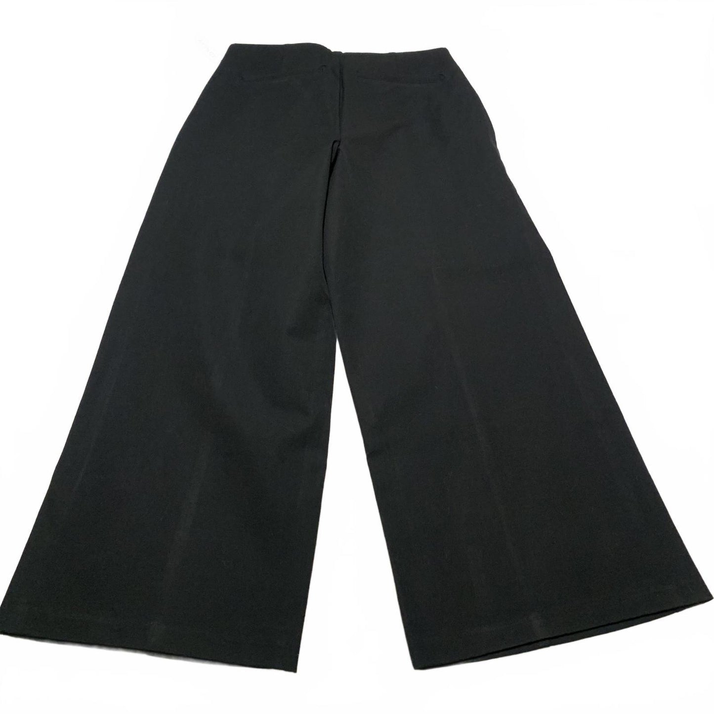 Old Navy Women's Petite L Black Pixie Wide Leg Comfort Waistband 31.5 x 27.5