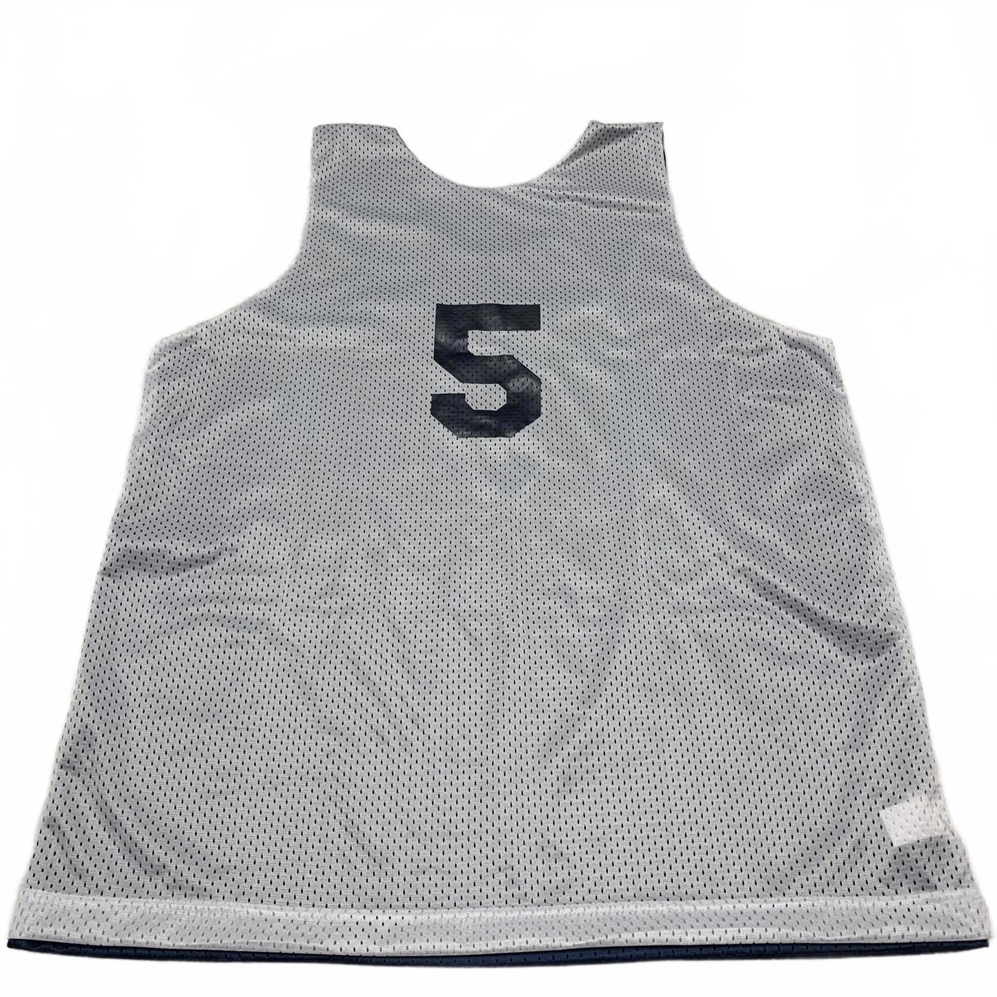 A4 Unisex Size L White Navy Reversible NY Urban Champions Athletic Mesh Jersey