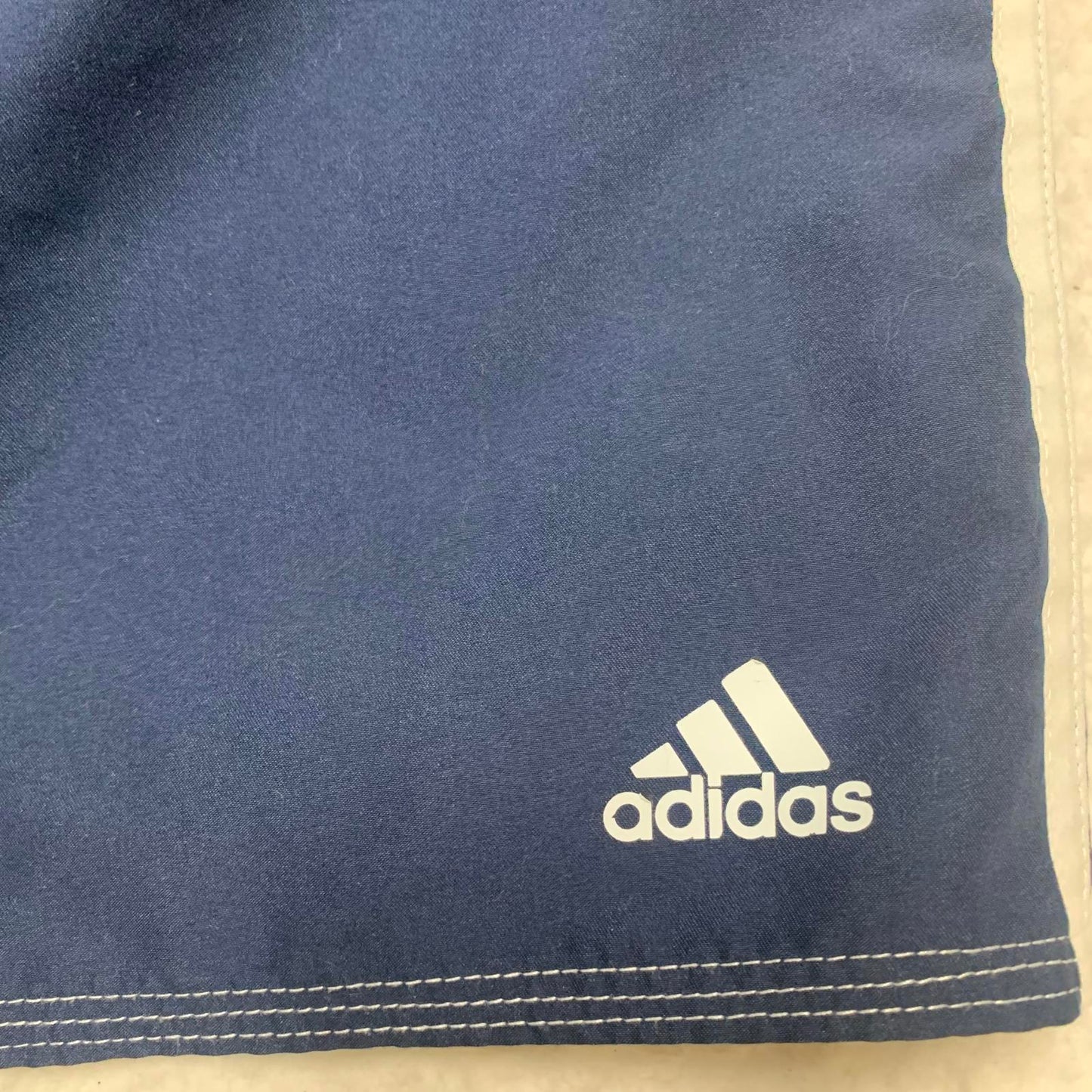 Adidas Men's Size XLarge Navy Swim Shorts with Liner W33.5