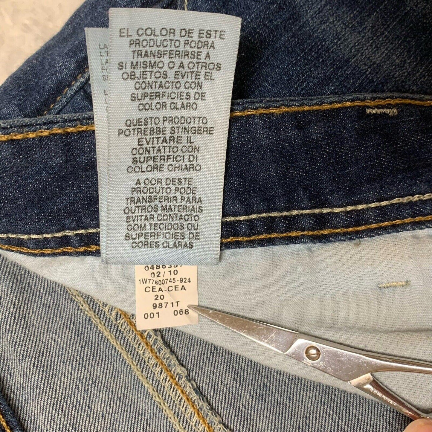 Tommy Hilfiger Jeans Women’s Size 20 Blue Hope Slim Cropped