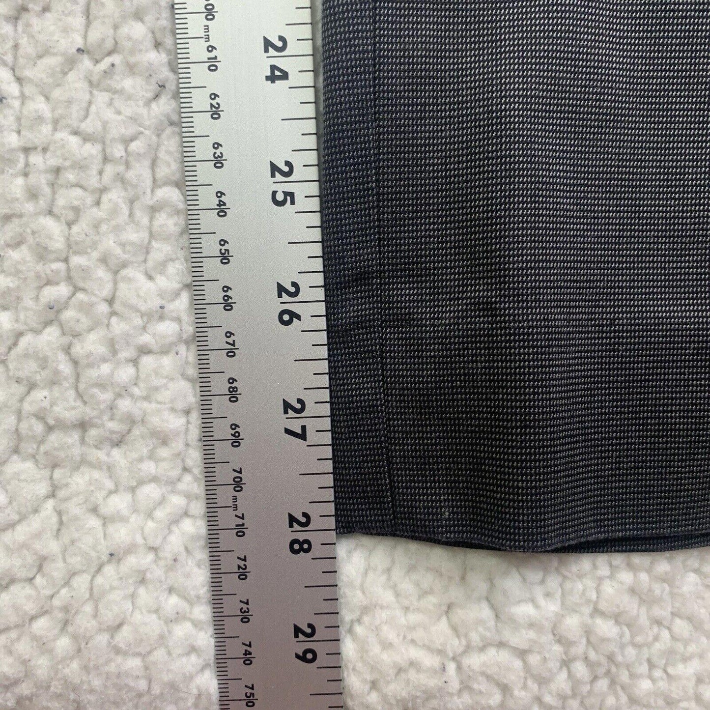 Banana Republic Pant Cotton Gray Charcoal Sz 34/30 Non-Iron