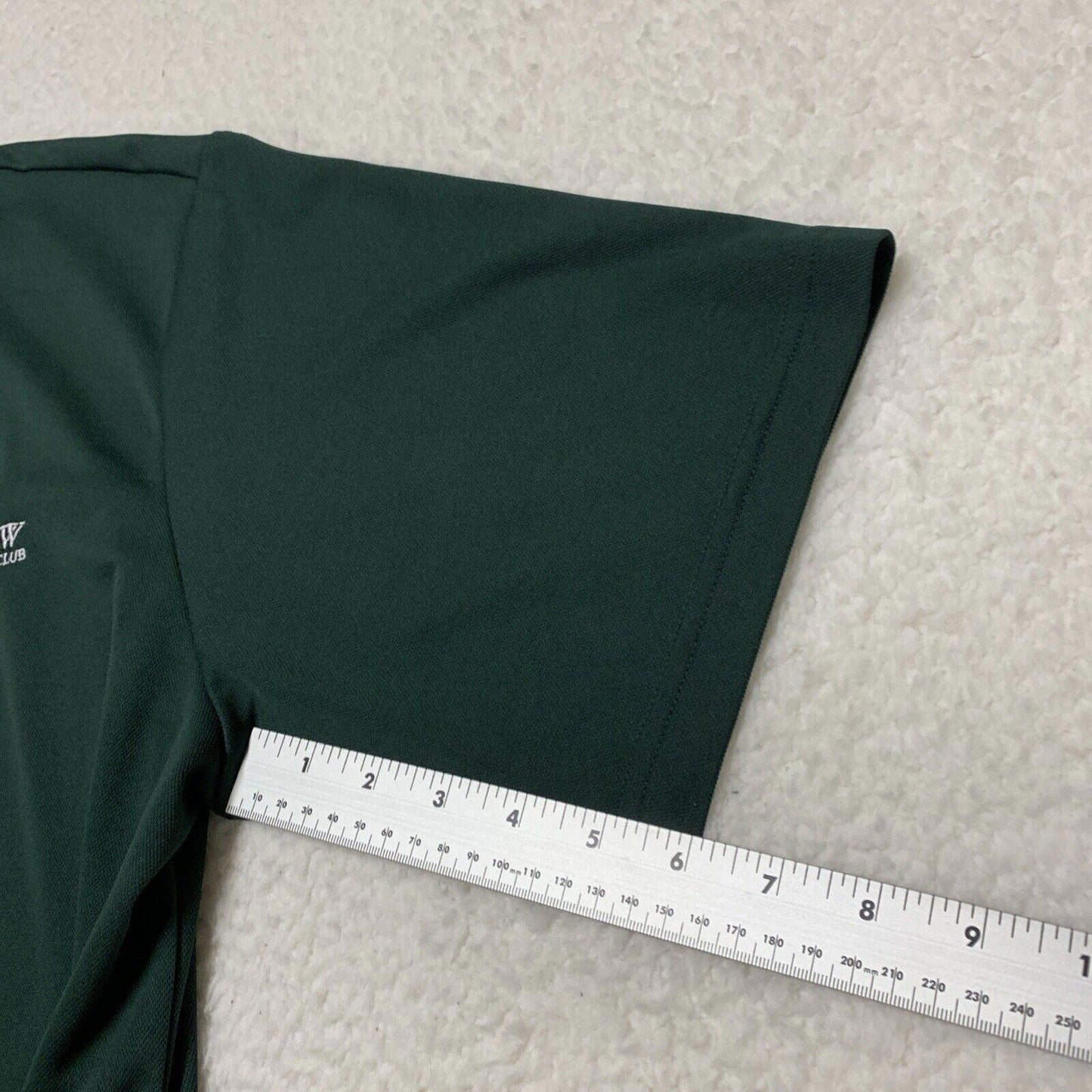 Core 365 Mens Sz Large Green Dri-Fit Polo Shirt Moisture Wicking Anti Microbial