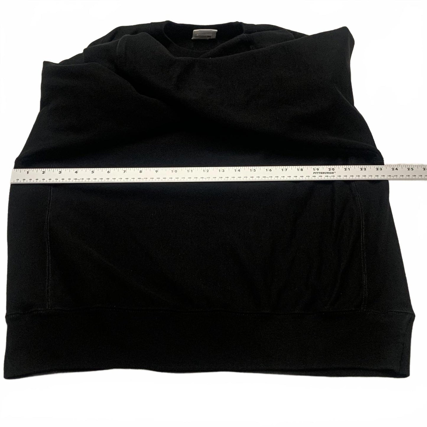 Champion Reverse Weave Sweatshirt Unisex Size Large Black