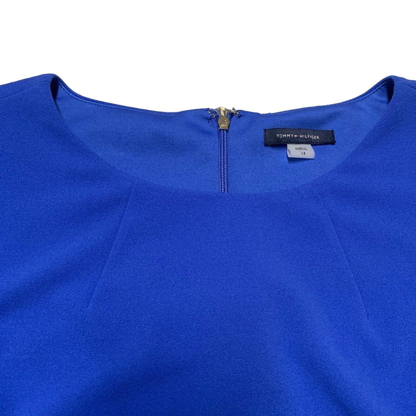 Tommy Hilfiger Women’s Size 14 Royal Blue Career Dress
