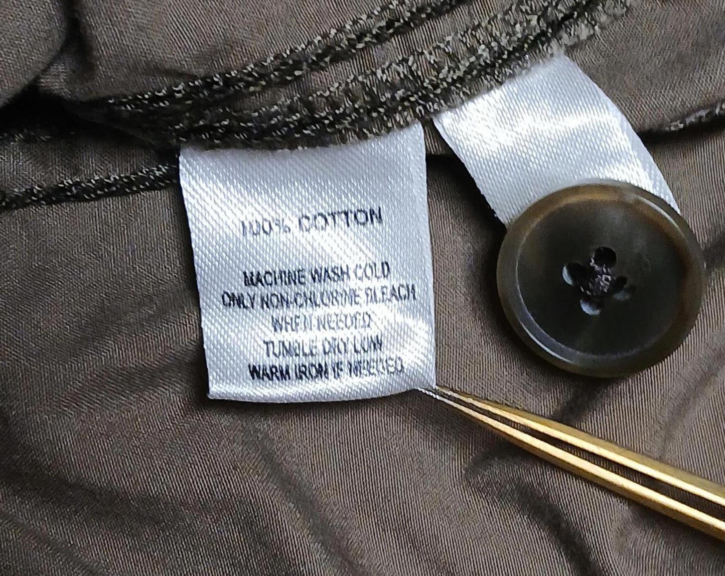 Ann Taylor Loft Women's Sz 4 Petite Brn Cargo Capris Outdoor Camping Adventures