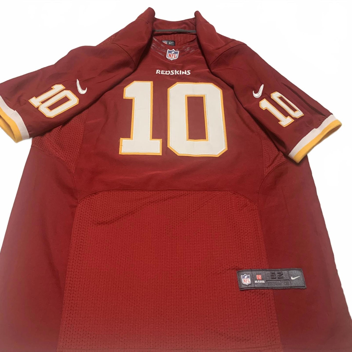 Nike Mens Robert Griffin III # 10 Sz 52 Washington Redskins Jersey NFL RGIII