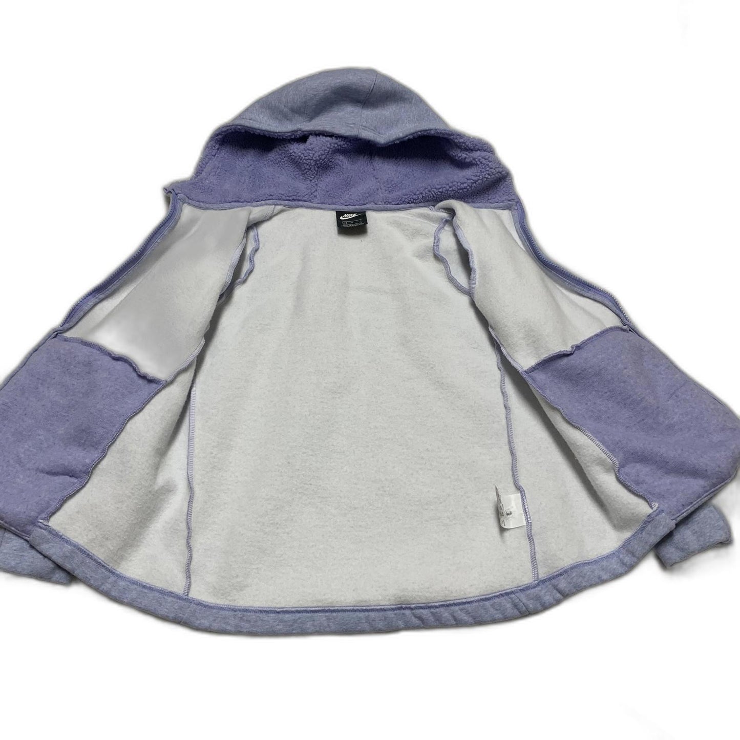Nike Girl's Size Large Lavender Zip-Up Hoodie