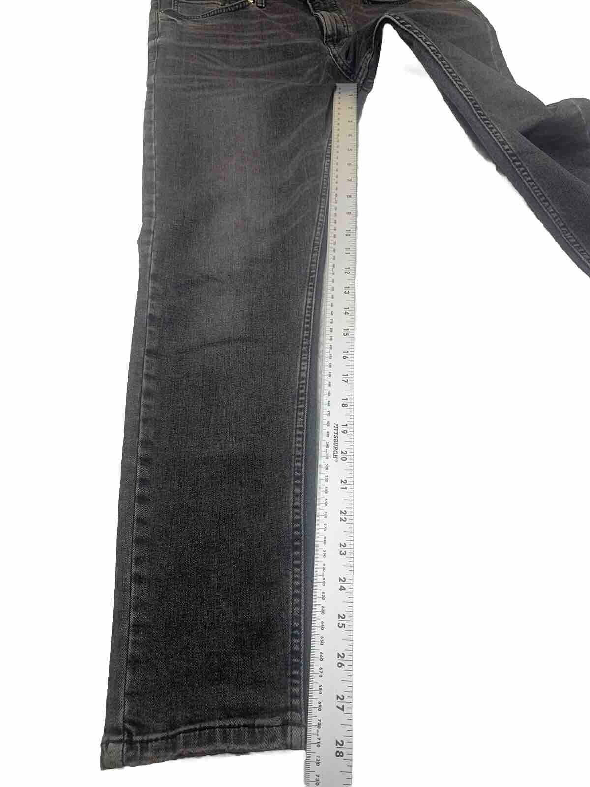 Zara Jeans Men 32 Black Denim Medium Wash Pants